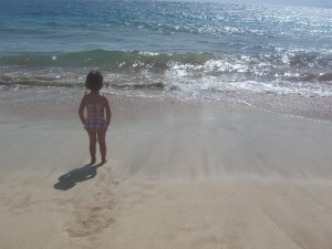 looking out from palauea beach